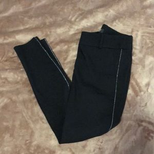 Black Tapered Trousers